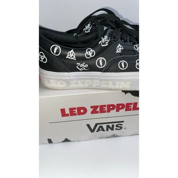 Led Zeppelin Vans Era Shoes - Women's Size 5 1/2